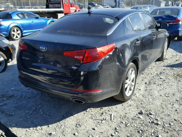 5XXGM4A75DG207879 - 2013 KIA OPTIMA LX BLACK photo 4