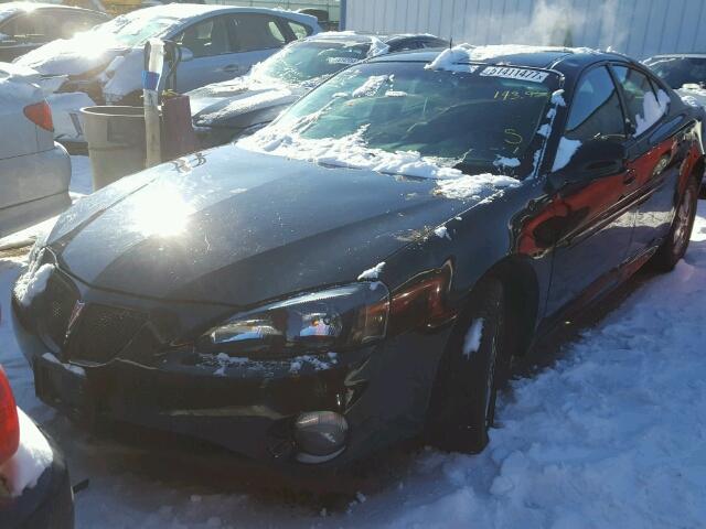 2G2WP522651292576 - 2005 PONTIAC GRAND PRIX BLACK photo 2