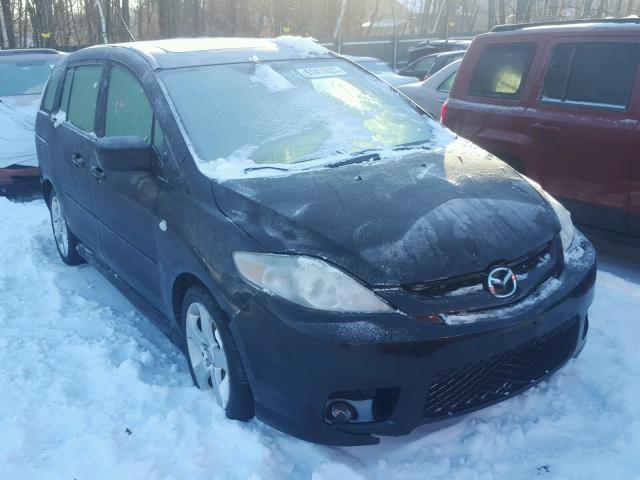 JM1CR29L970143146 - 2007 MAZDA 5 BLACK photo 1