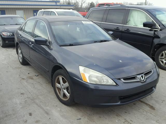 1HGCM56634A107300 - 2004 HONDA ACCORD EX GRAY photo 1