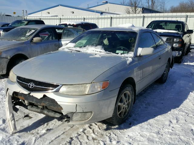 2T1CG22P8YC412327 - 2000 TOYOTA CAMRY SOLA SILVER photo 2