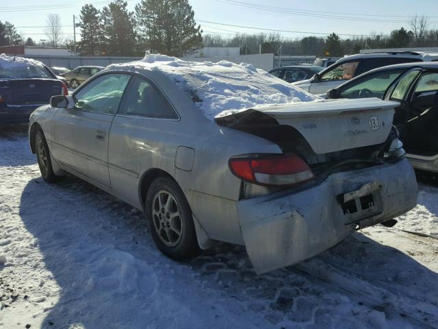 2T1CG22P8YC412327 - 2000 TOYOTA CAMRY SOLA SILVER photo 3