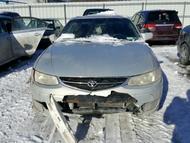 2T1CG22P8YC412327 - 2000 TOYOTA CAMRY SOLA SILVER photo 9