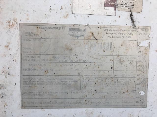 1PNK281S6LKB38971 - 1990 PINES TRAILER Naməlum - Inventar üçün uyğun deyil foto 10