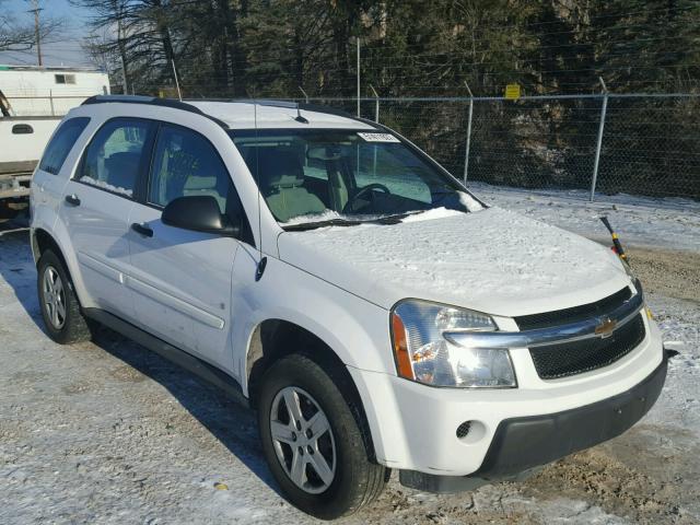 2CNDL13F966118347 - 2006 CHEVROLET EQUINOX LS WHITE photo 1