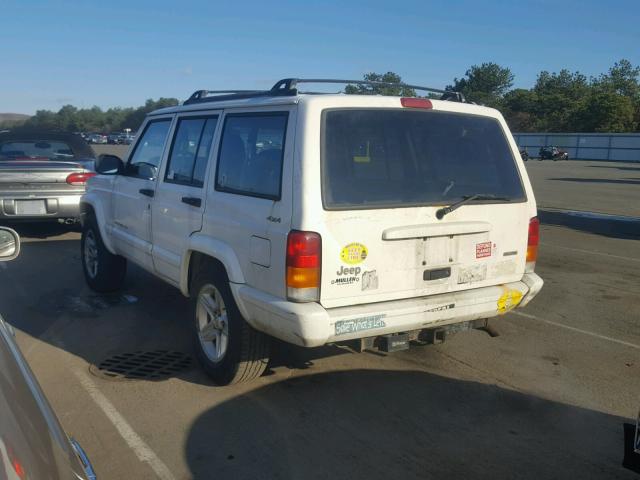 1J4FF58S81L618706 - 2001 JEEP CHEROKEE C WHITE photo 3