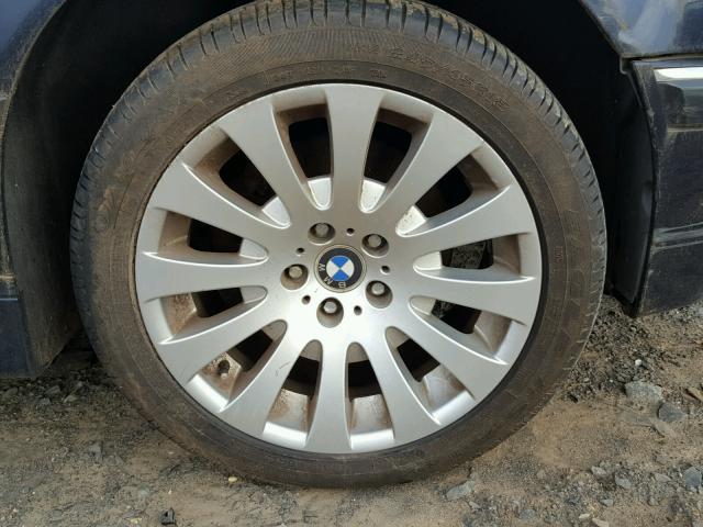 WBAGH83491DP31604 - 2001 BMW 740 IL BLUE photo 9