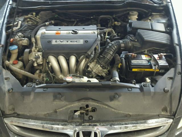 1HGCM56877A191949 - 2007 HONDA ACCORD EX GRAY photo 7