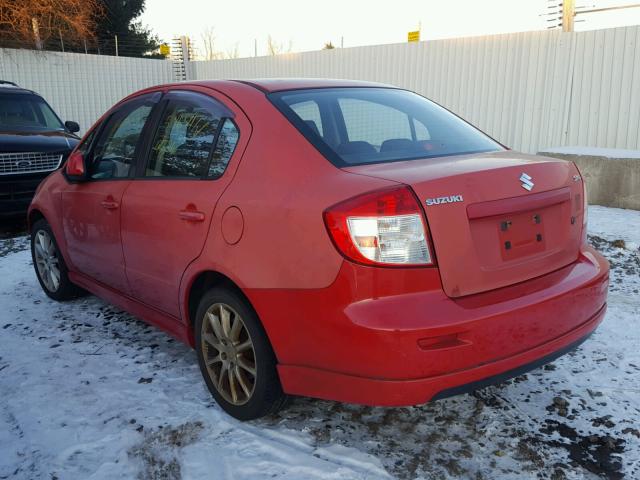 JS2YC415085107887 - 2008 SUZUKI SX4 CONVEN RED photo 3