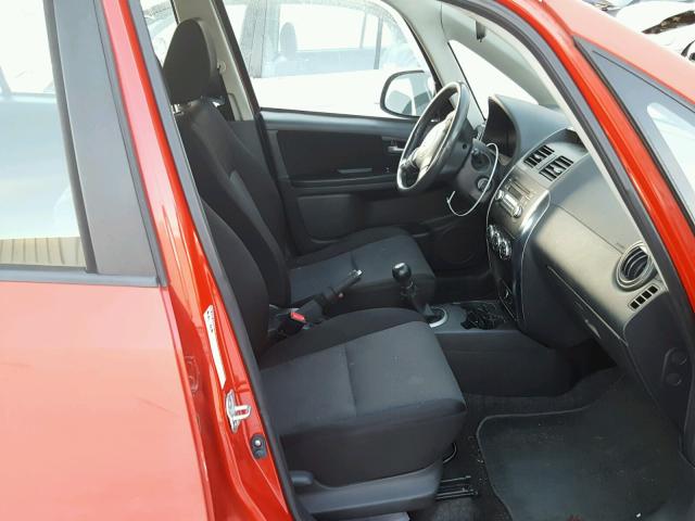 JS2YC415085107887 - 2008 SUZUKI SX4 CONVEN RED photo 5