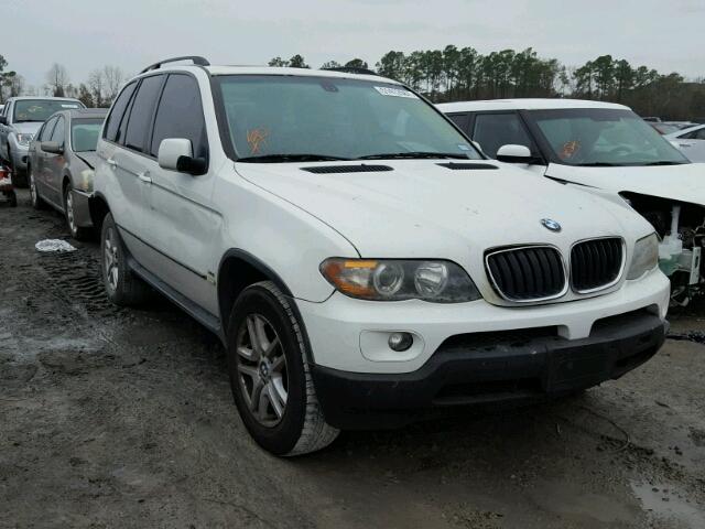 5UXFA13526LY27704 - 2006 BMW X5 3.0I WHITE photo 1