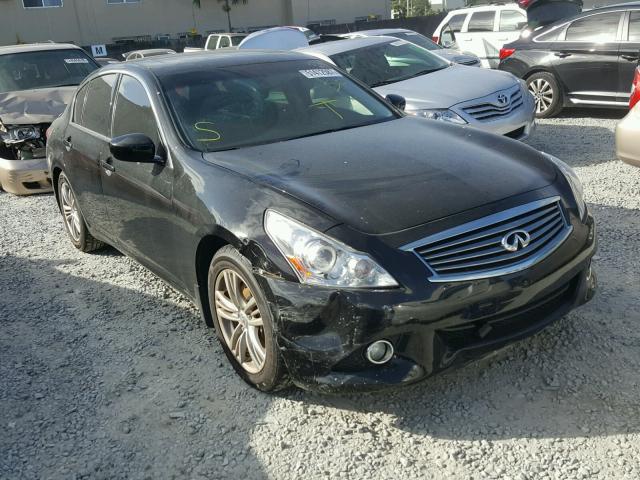 JN1CV6AP7DM724895 - 2013 INFINITI G37 BASE BLACK photo 1