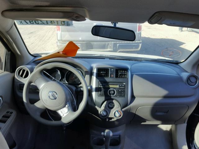 3N1CN7AP2EL806339 - 2014 NISSAN VERSA BLUE photo 9