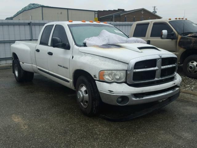 3D7MR48C75G823644 - 2005 DODGE RAM 3500 S WHITE photo 1