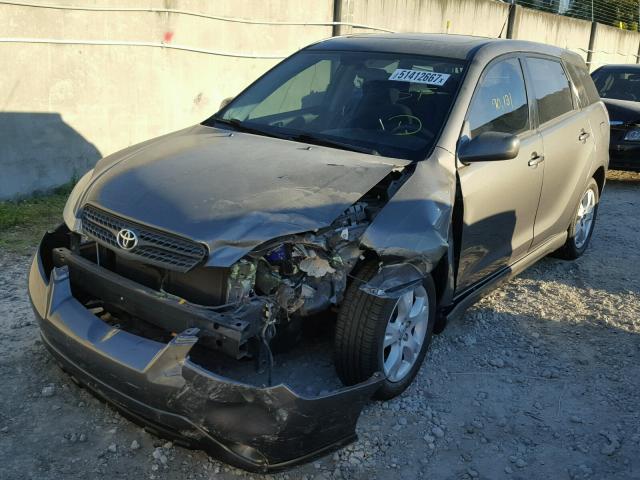 2T1KR32E08C690696 - 2008 TOYOTA COROLLA MA GRAY photo 2