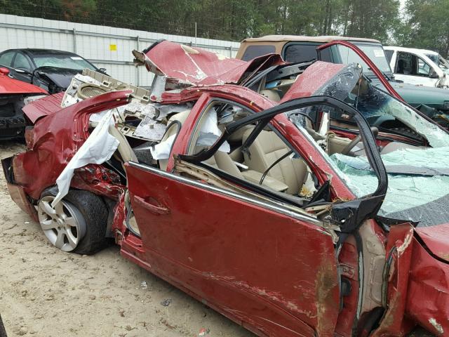 1N4AL21E88N464904 - 2008 NISSAN ALTIMA 2.5 BURGUNDY photo 10