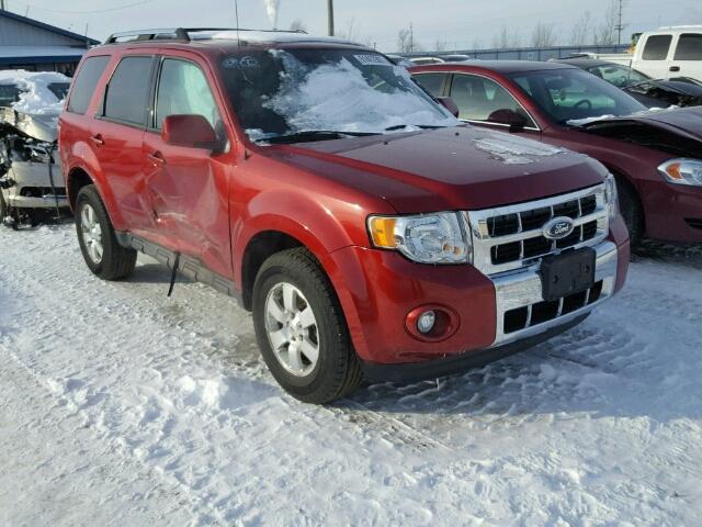 1FMCU0E72CKC38492 - 2012 FORD ESCAPE LIM RED photo 1