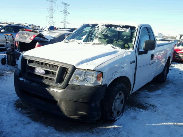 1FTRF12208KD88194 - 2008 FORD F150 WHITE photo 2