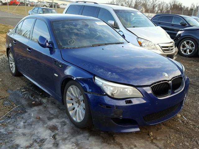 WBSNB935X8CX09582 - 2008 BMW M5 BLUE photo 1