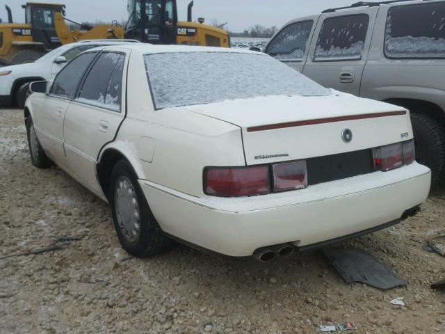 1G6KY5290PU834768 - 1993 CADILLAC SEVILLE ST WHITE photo 3