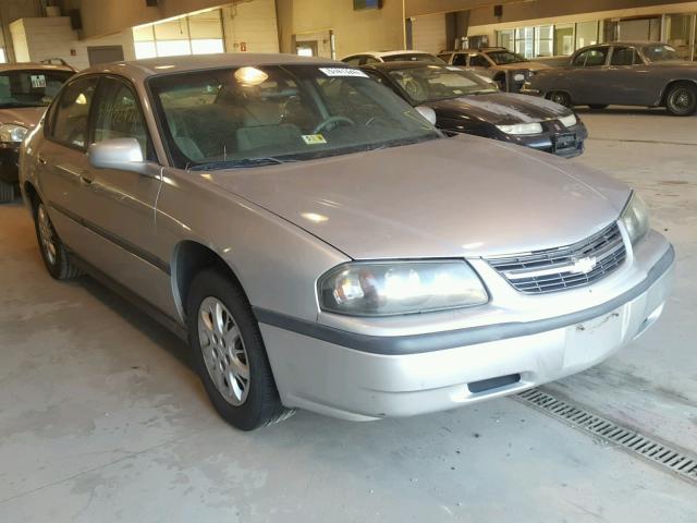 2G1WF52EX59360025 - 2005 CHEVROLET IMPALA SILVER photo 1