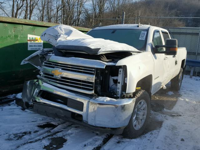 1GC4KZEG5GF114508 - 2016 CHEVROLET SILVERADO WHITE photo 2