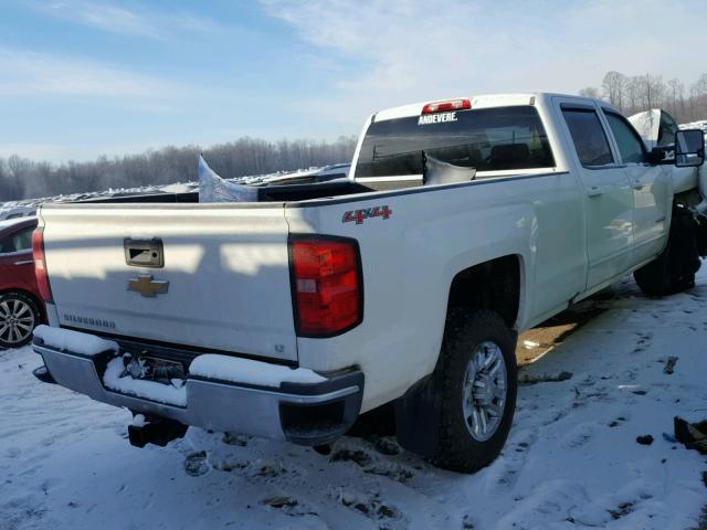 1GC4KZEG5GF114508 - 2016 CHEVROLET SILVERADO WHITE photo 4