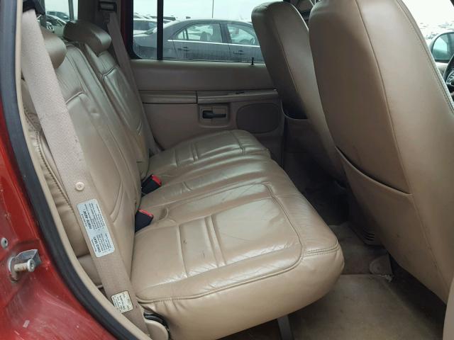 1FMZU32E1XUA39281 - 1999 FORD EXPLORER RED photo 6