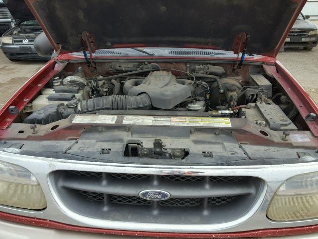 1FMZU32E1XUA39281 - 1999 FORD EXPLORER RED photo 7