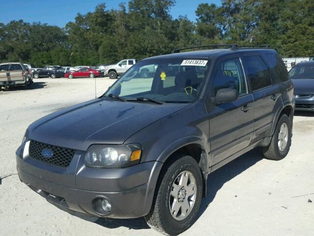 1FMCU94106KA73094 - 2006 FORD ESCAPE LIM GRAY photo 2