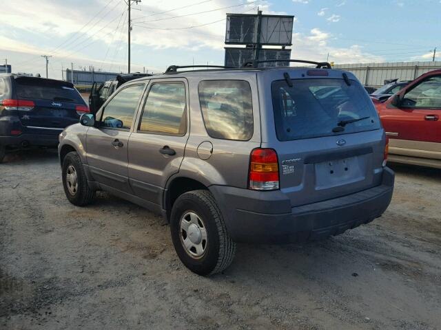 1FMYU02ZX7KA15831 - 2007 FORD ESCAPE XLS GRAY photo 3