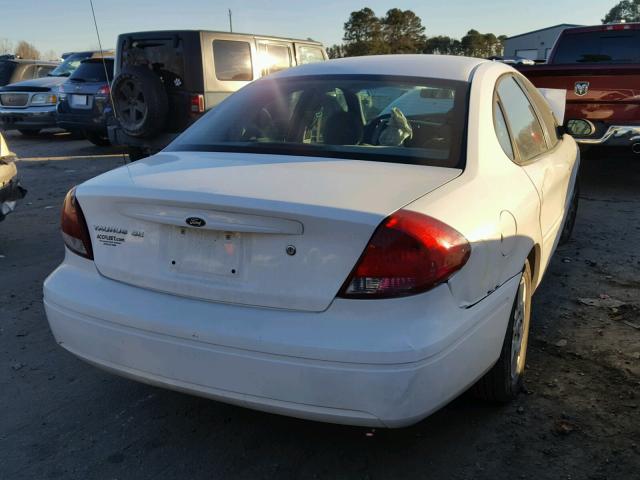 1FAFP532X6A237796 - 2006 FORD TAURUS SE WHITE photo 4