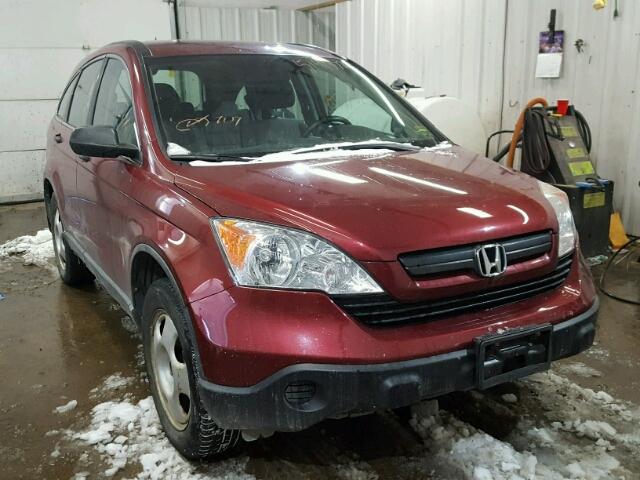 5J6RE48308L041229 - 2008 HONDA CR-V LX RED photo 1