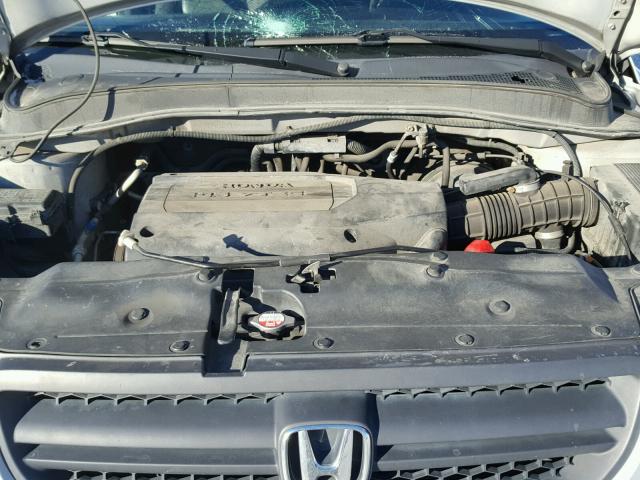 2HKYF18694H508234 - 2004 HONDA PILOT EXL SILVER photo 7