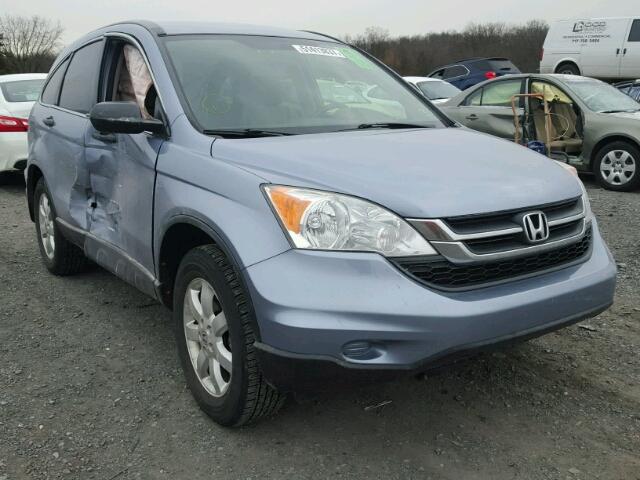 JHLRE4H41BC027218 - 2011 HONDA CR-V SE BLUE photo 1