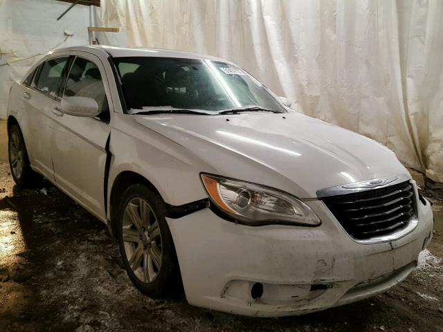 1C3CCBBB6CN129662 - 2012 CHRYSLER 200 TOURIN WHITE photo 1