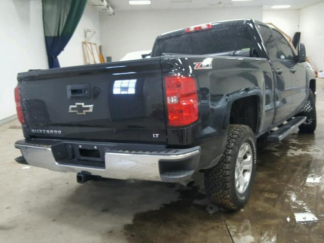 1GCVKREC6EZ410845 - 2014 CHEVROLET SILVERADO BLACK photo 4