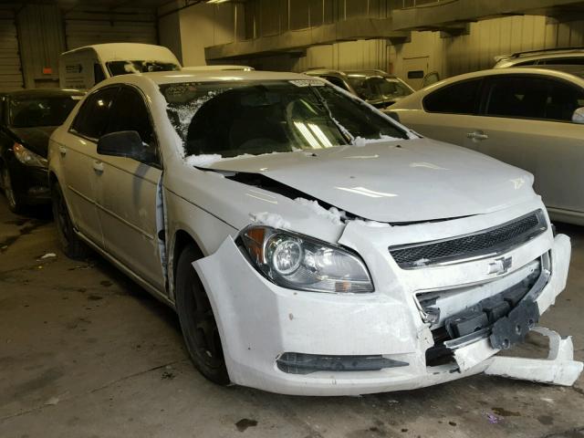 1G1ZB5E11BF205111 - 2011 CHEVROLET MALIBU LS WHITE photo 1