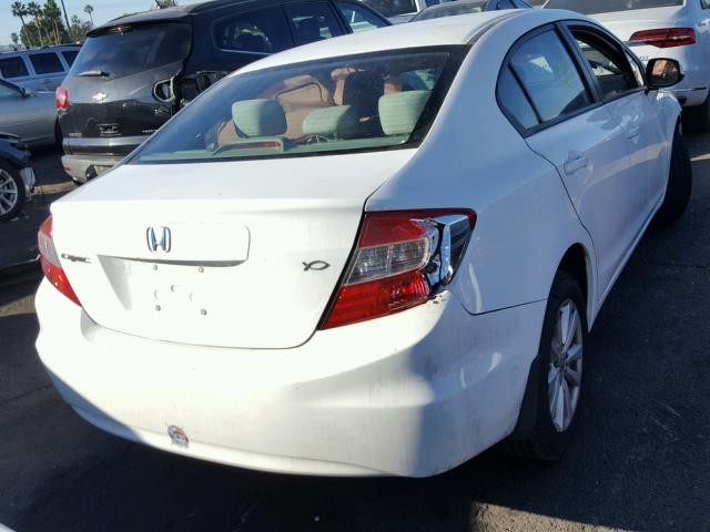 19XFB2F83CE385059 - 2012 HONDA CIVIC EX 白色 照片 4