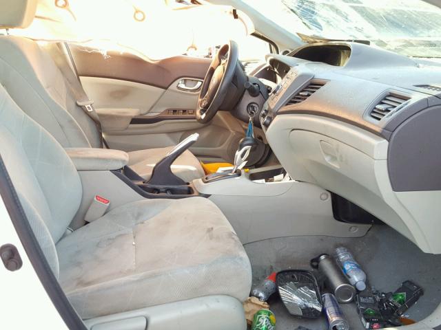 19XFB2F83CE385059 - 2012 HONDA CIVIC EX 白色 照片 5