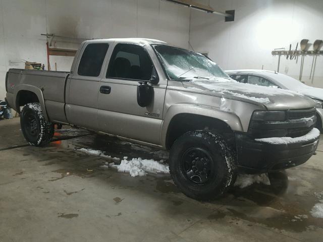 1GCGK29U71Z116870 - 2001 CHEVROLET SILVERADO SILVER photo 1