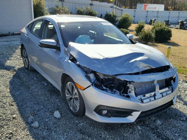 2HGFC1F31HH648433 - 2017 HONDA CIVIC EX ვერცხლისფერი ფოტო 1