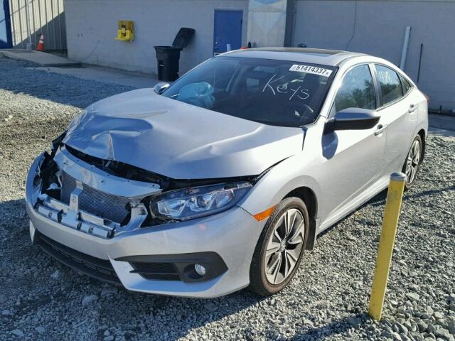 2HGFC1F31HH648433 - 2017 HONDA CIVIC EX SILVER photo 2