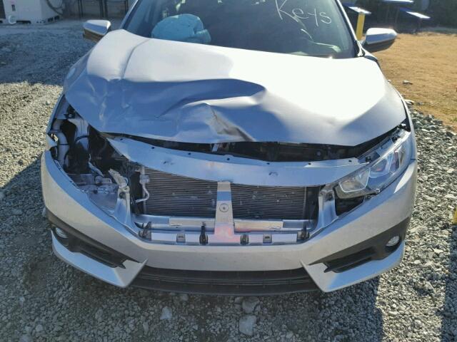 2HGFC1F31HH648433 - 2017 HONDA CIVIC EX SILVER photo 9