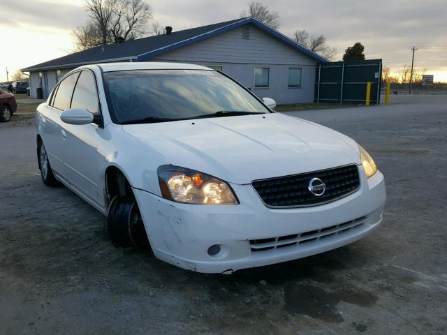 1N4AL11D05C189716 - 2005 NISSAN ALTIMA S WHITE photo 1