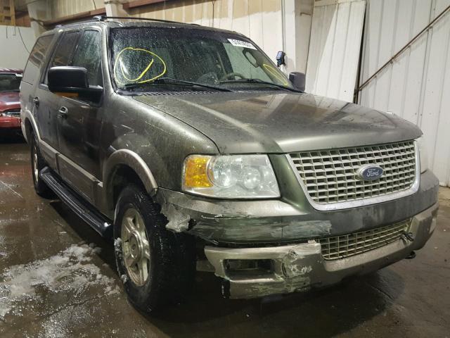 1FMFU18L03LB32421 - 2003 FORD EXPEDITION GREEN photo 1