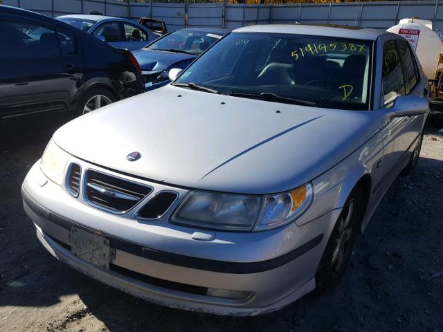 YS3ED49A743002645 - 2004 SAAB 9-5 ARC SILVER photo 2