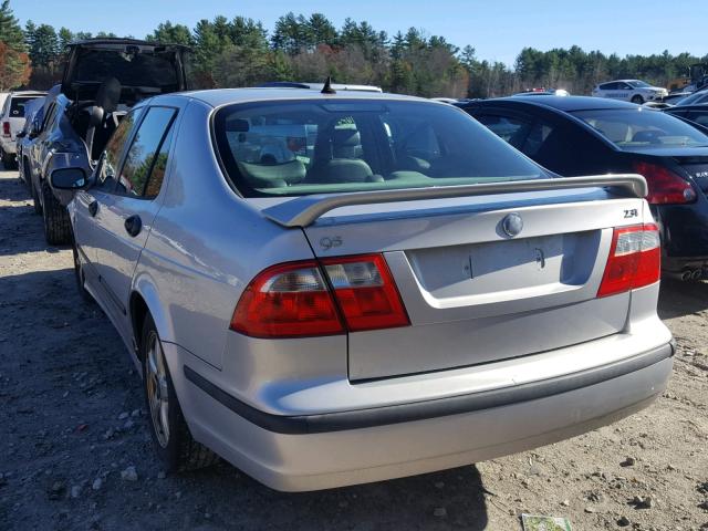 YS3ED49A743002645 - 2004 SAAB 9-5 ARC SILVER photo 3