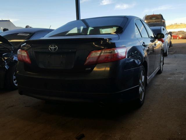 4T1BE46K79U353072 - 2009 TOYOTA CAMRY BASE BLACK photo 4