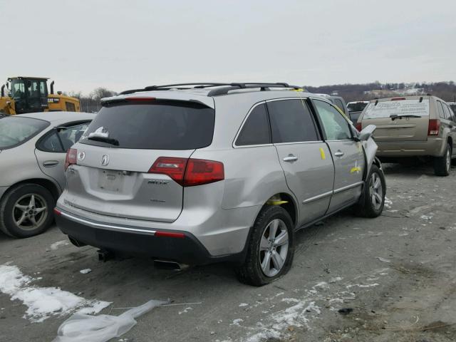 2HNYD2H28AH501511 - 2010 ACURA MDX SILVER photo 4